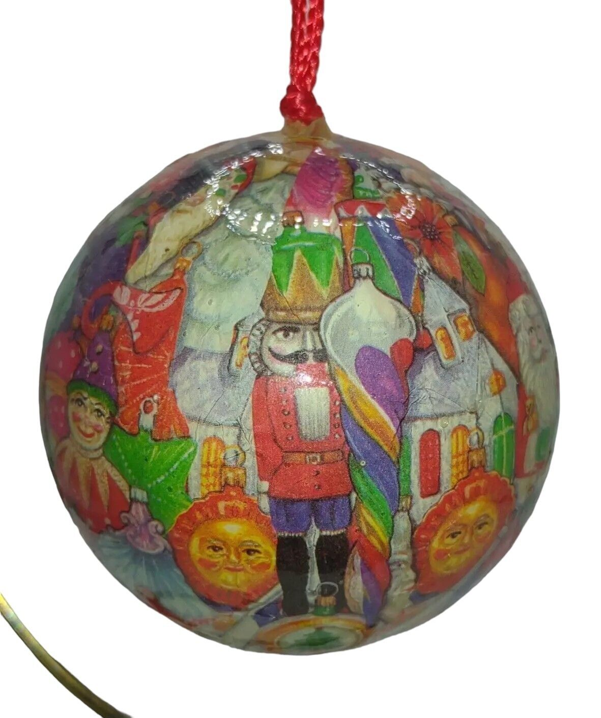 Vintage Victorian Old World Christmas Style Holiday Ornament Motif Decoupage 3