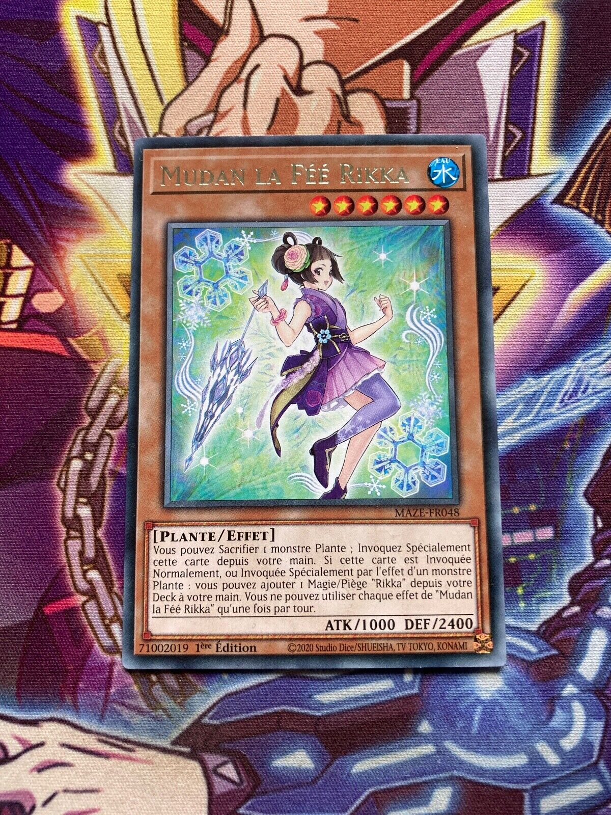 Yu-Gi-Oh Mudan La Fée Rikka MAZE-FR048 1st / Rare