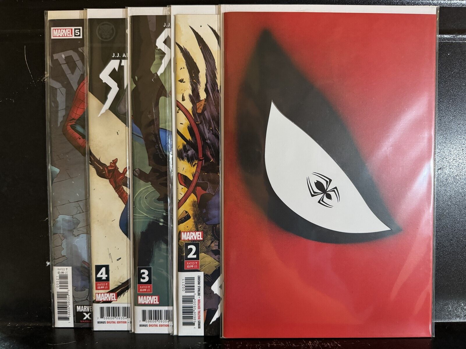 COMPLETE Spider-Man #1 2 3 4 5 (2019 Marvel) JJ Abrams - Free Combine Shipping