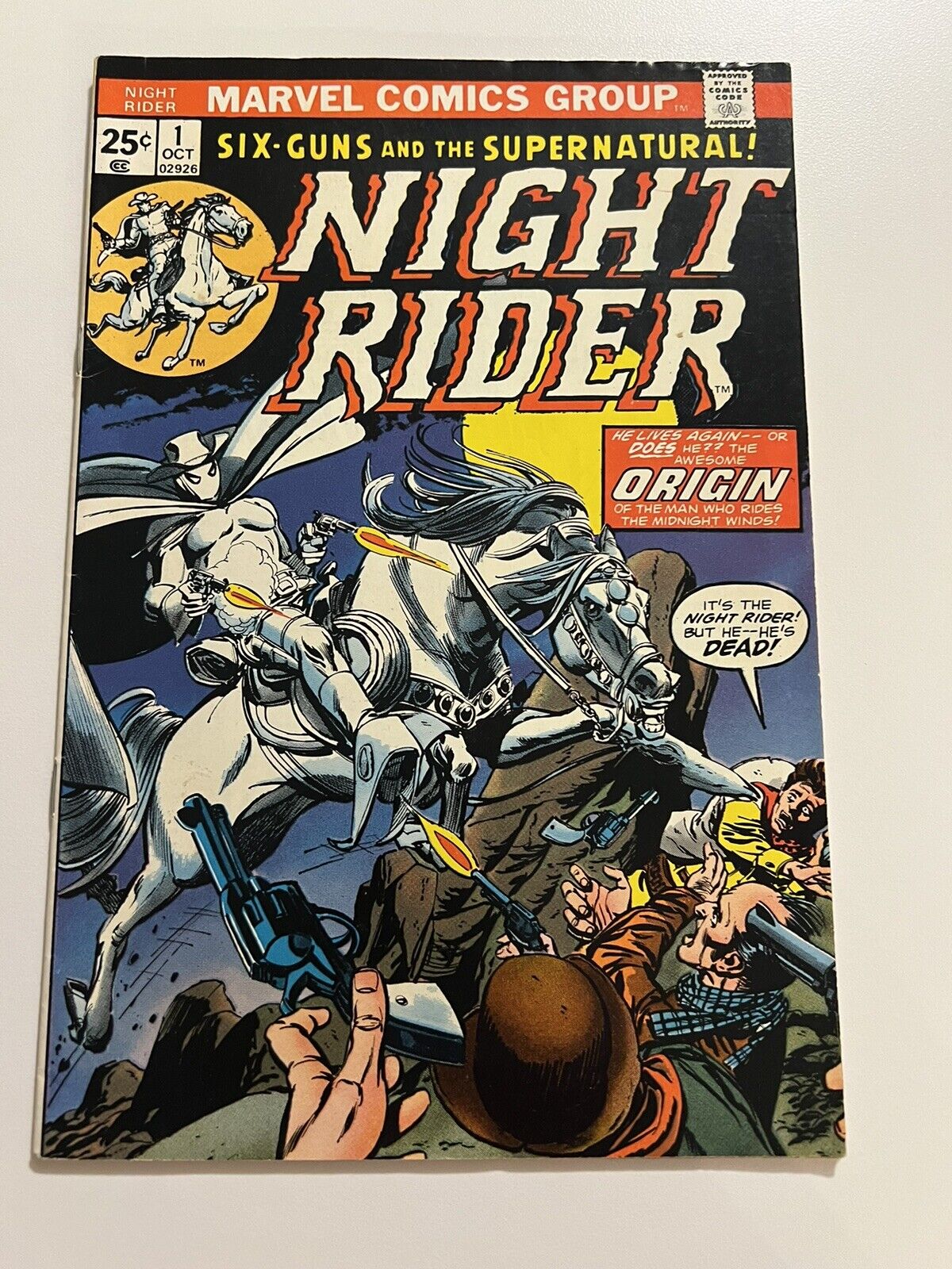 Great condition Night Rider #1 FN+ 1974 Bagged/Boarded We combine shipping