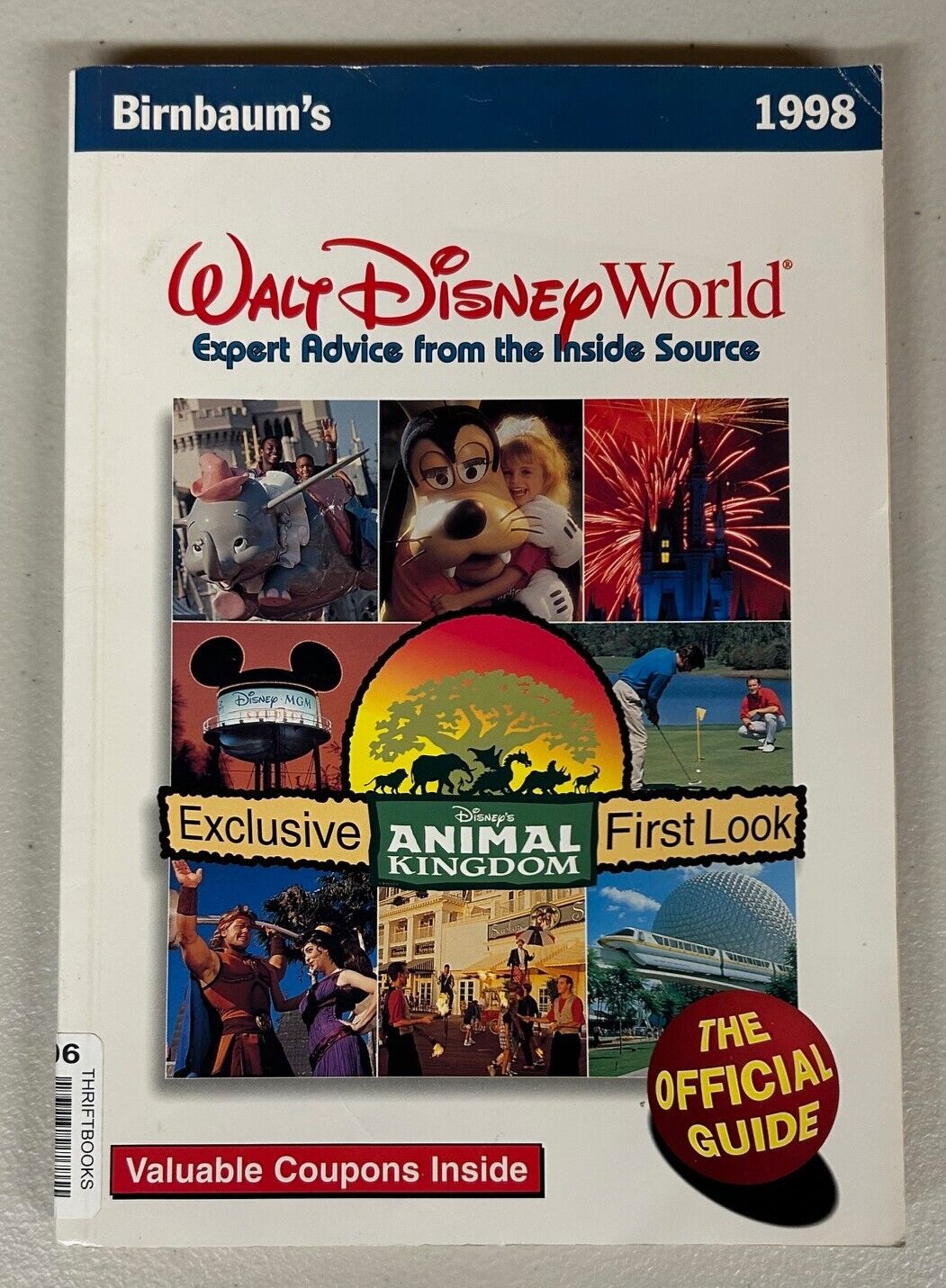 1998 Birnbaum\'s Official Walt Disney World Guide