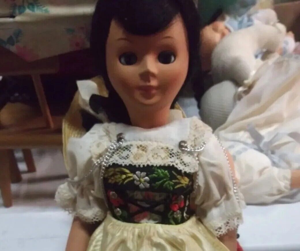 Vintage Switzerland Costume Doll  EMA