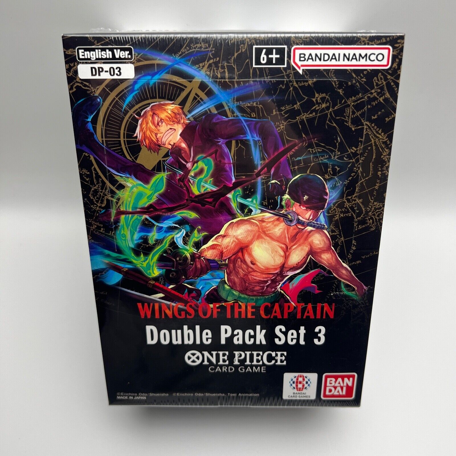 One Piece Card Game Wings of the Captain DP-03 Double Pack - OP-06 + DON SEALED