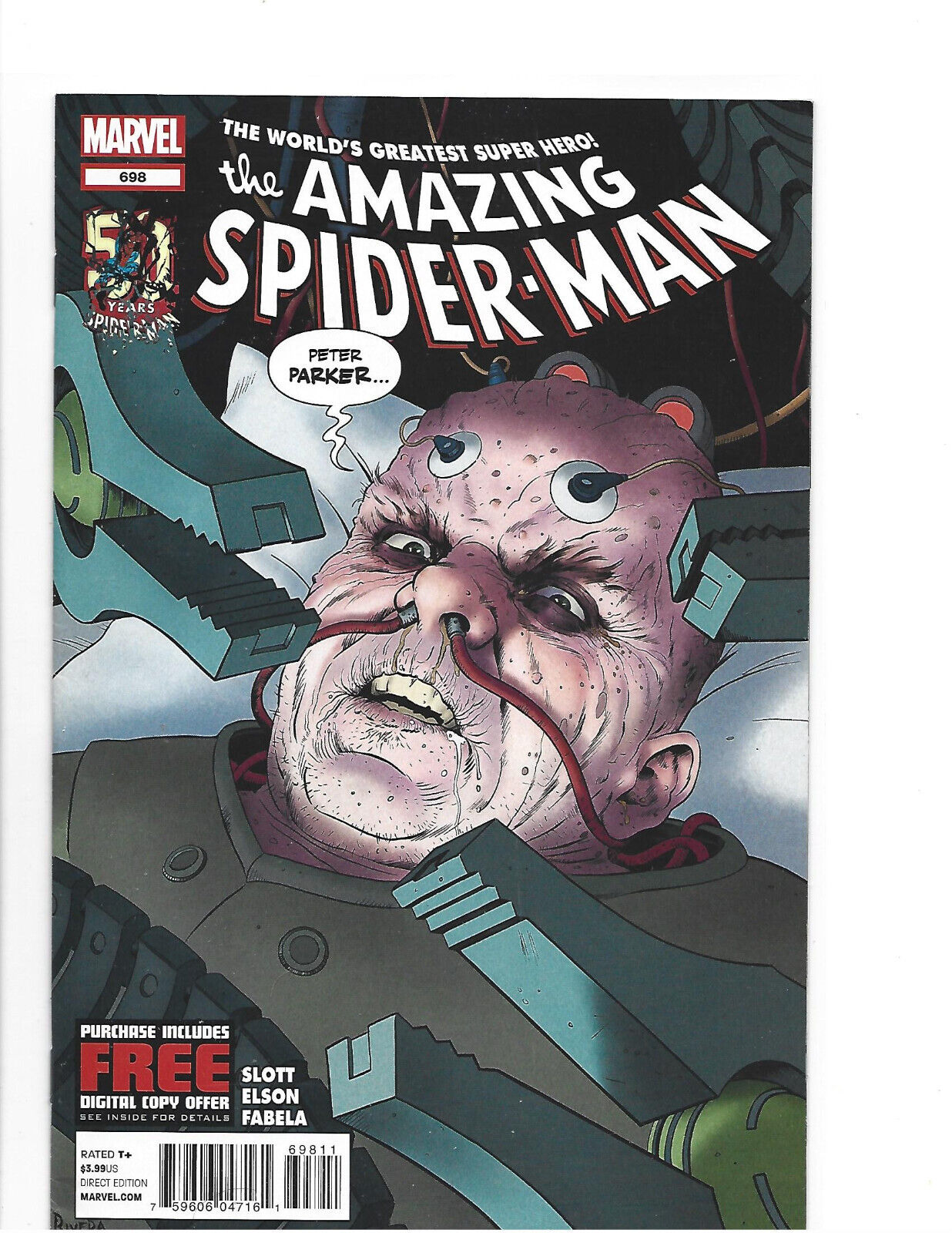 AMAZING SPIDER-MAN # 698 * FIRST PRINT *FIRST SUPERIOR SPIDER-MAN* MARVEL COMICS