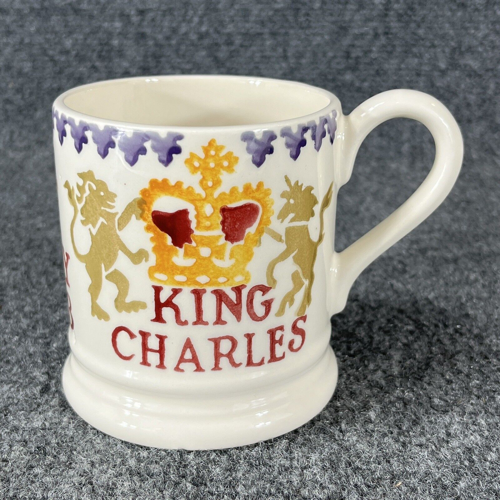 HM King Charles III 6 May 2023 Mug Coronation Commemorative Emma Bridgewater