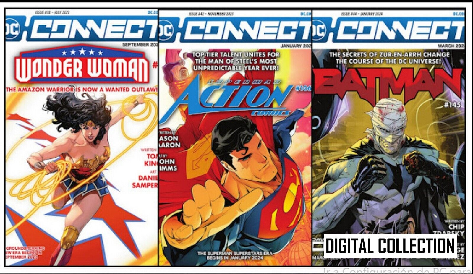DC CONNECT # 1 - 48   -- DIGITAL COMICS
