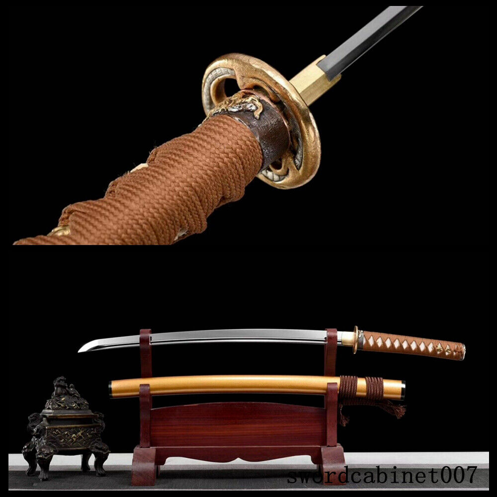 Handmade 1095 Steel Blade Japanese Samurai Sword Full Tang katana Razor Sharp