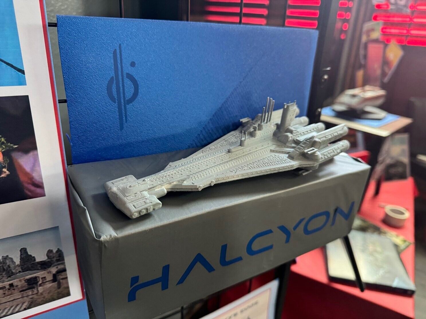 Star Wars Halcyon Star Cruiser Hand Painted Model - One of a Kind