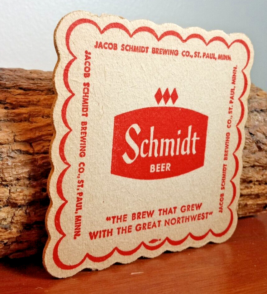 1955-60 Jacob Schmidt  Beer Coaster #984