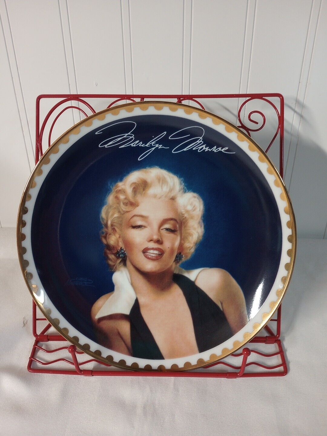 MARILYN MONROE THE GOLD COLLECTION GRACEFUL BEAUTY PLATE # 752A