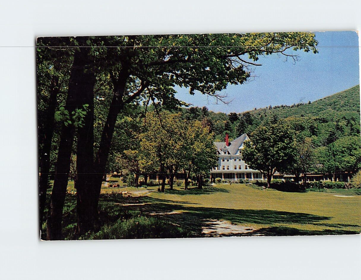Postcard The Inn The Silver Bay Association Lake George New York USA
