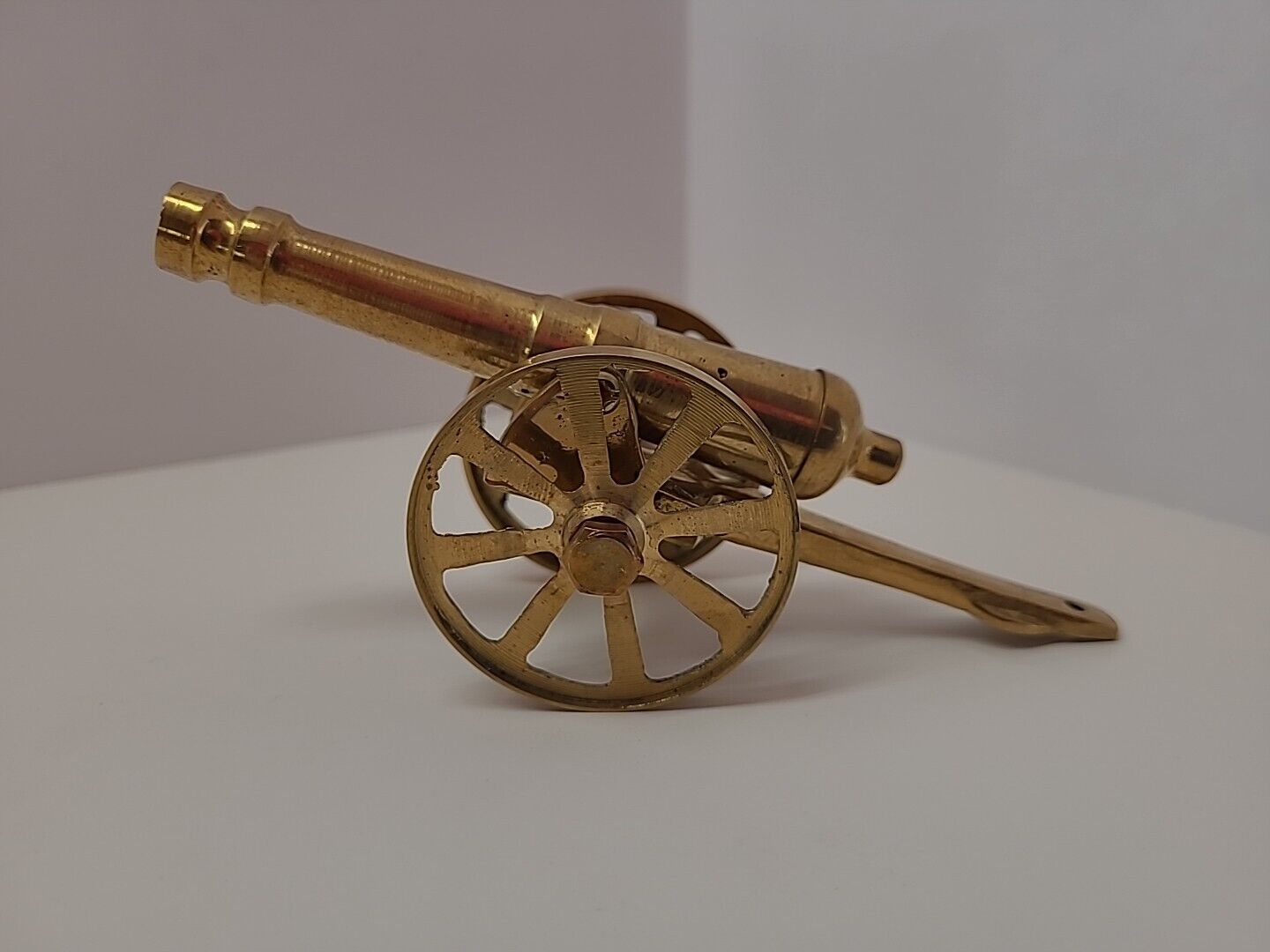 Vintage Brass Cannon Penco Made In Taiwan
