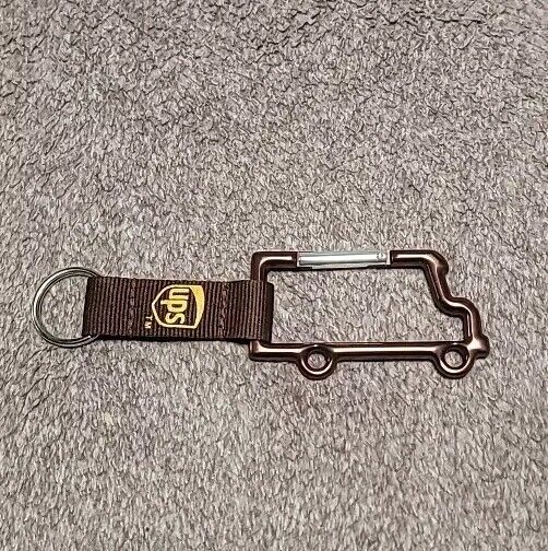 UPS TRUCK CARABINER CLIP Promotional Item Promo Keychain