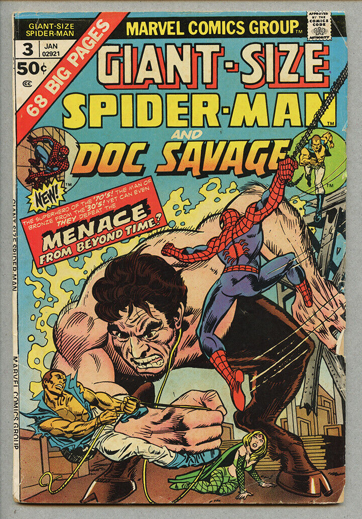 Giant-Size Spider-Man #3, Doc Savage