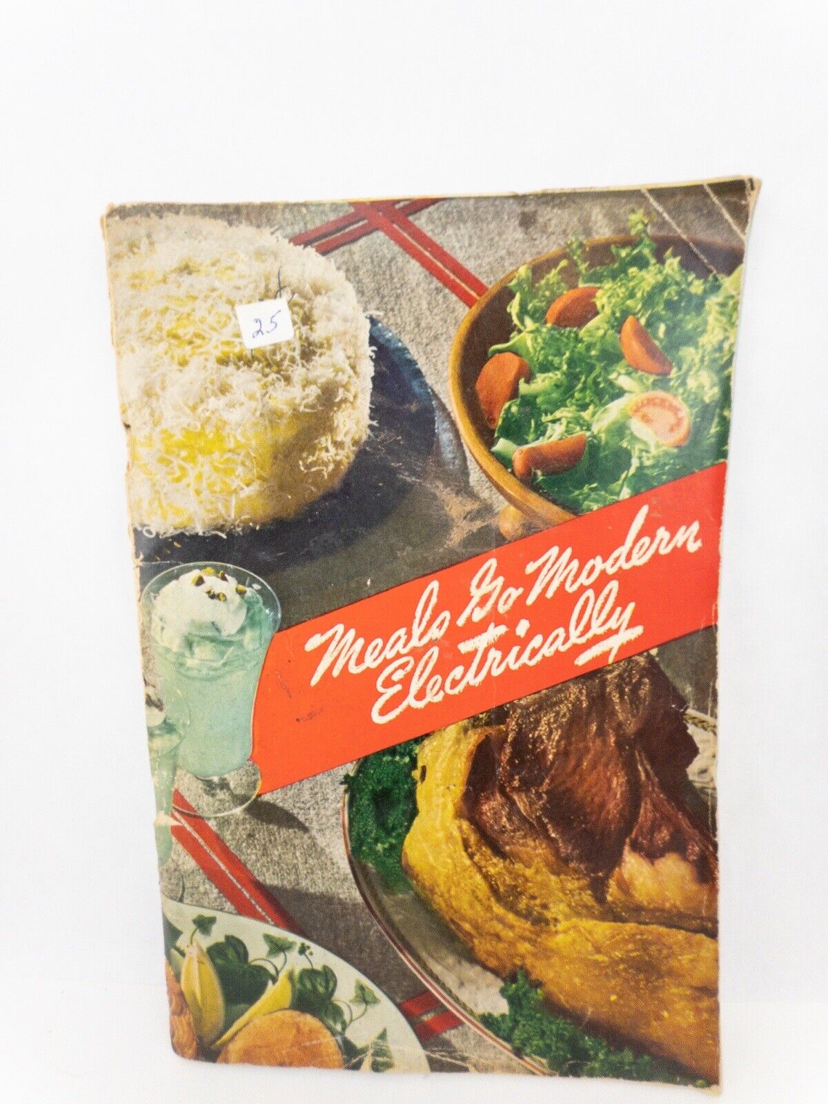 Vintage 1940, Meals Go Modern Electrically, From The Electric Kitchen Bureau