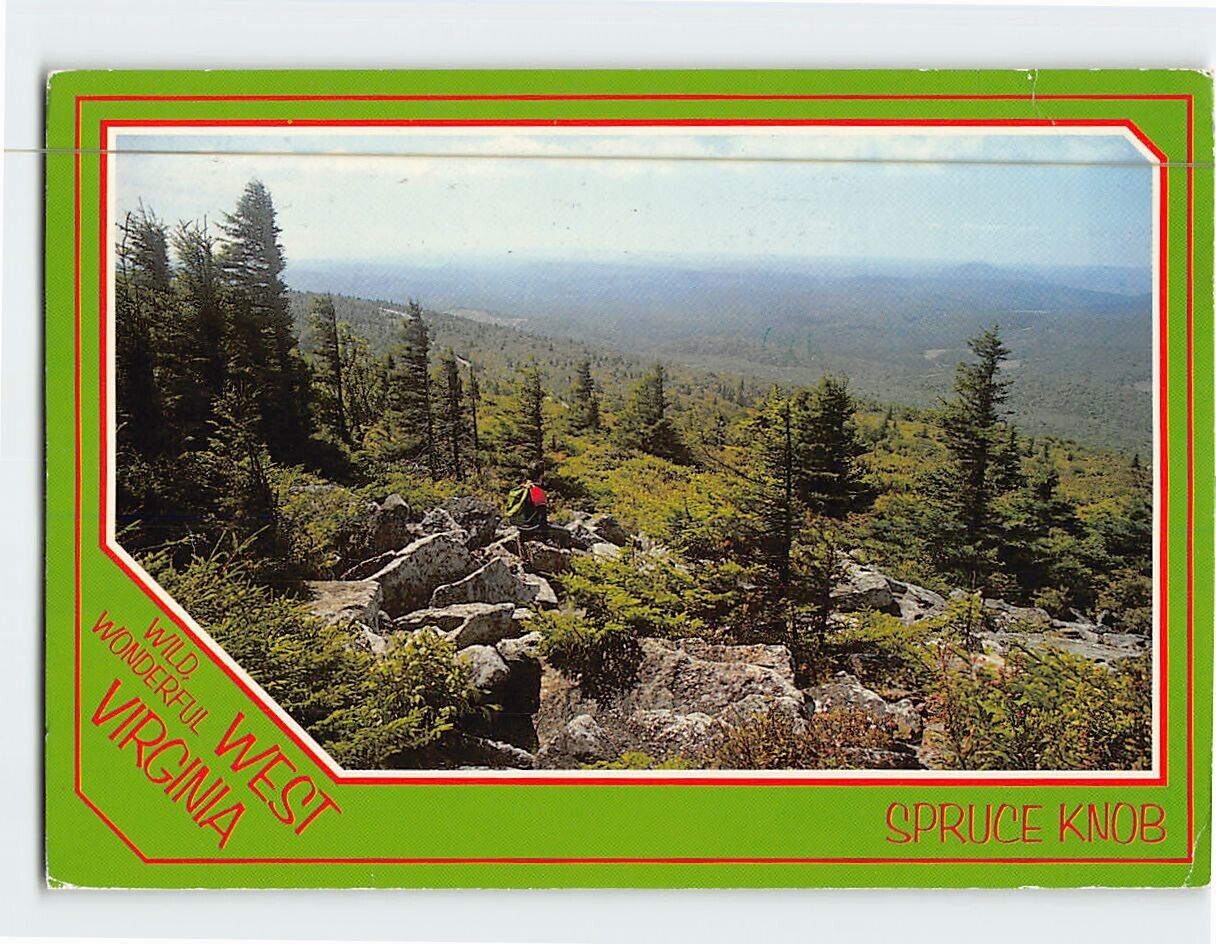 Postcard Spruce Knob Wild Wonderful West Virginia USA