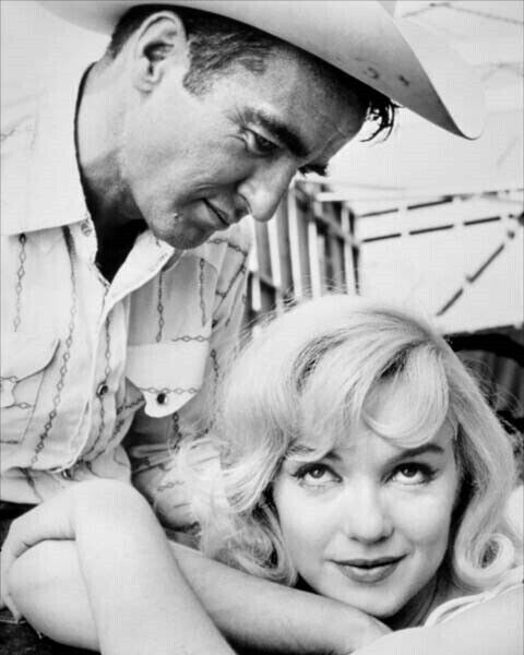 The Misfits 1961 Montgomery Clift & Marilyn Monroe Perce & Roslyn 5x7 photo 