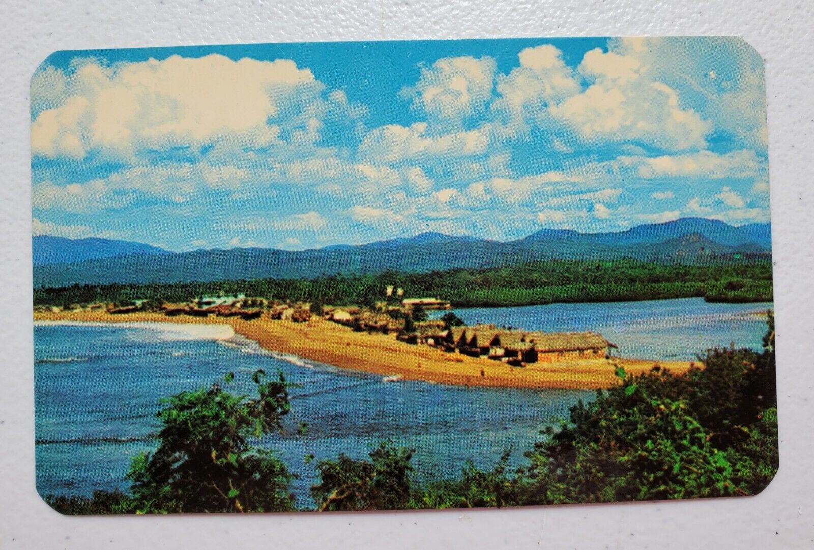 Vintage Postcard Vista Panoramica