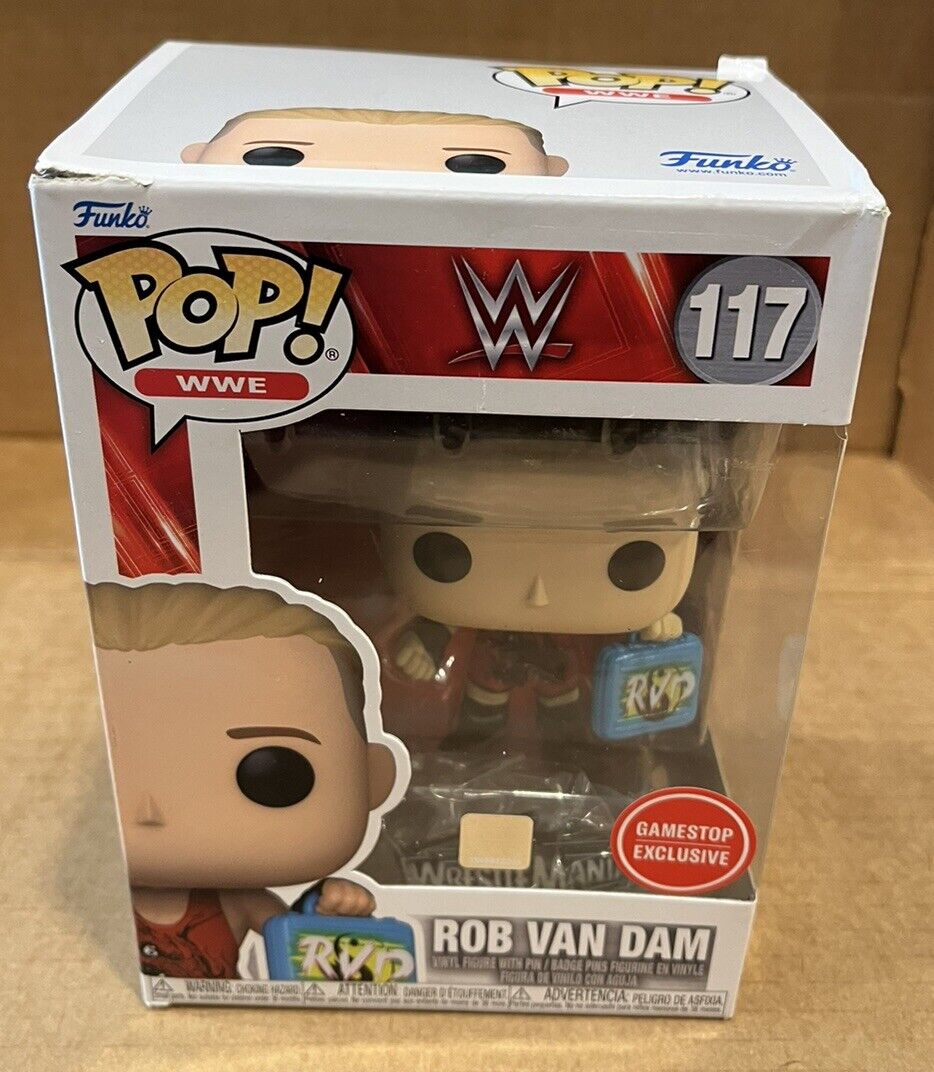 GameStop Exclusive WWE Rob Van Dam Money In The Bank Funko Pop Figure RVD ECW