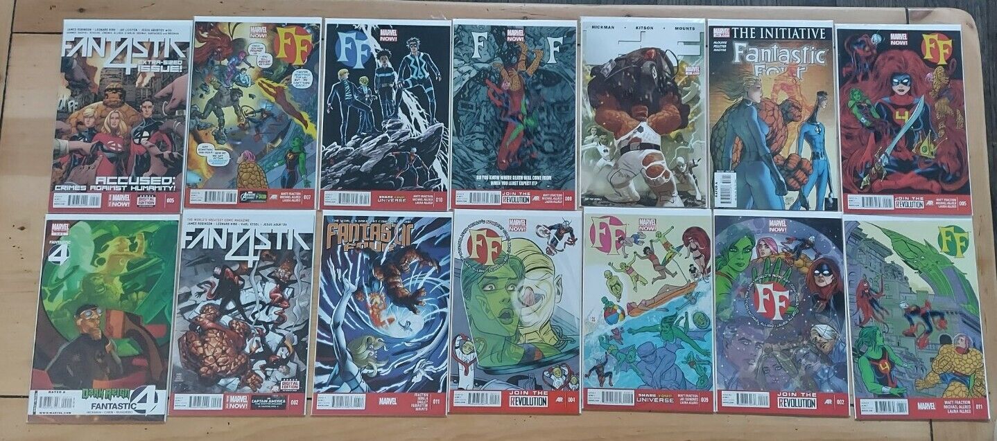 Marvel Comics - Fantastic Four Comic Lot (14) - Various Years - Cool Marvel Lot
