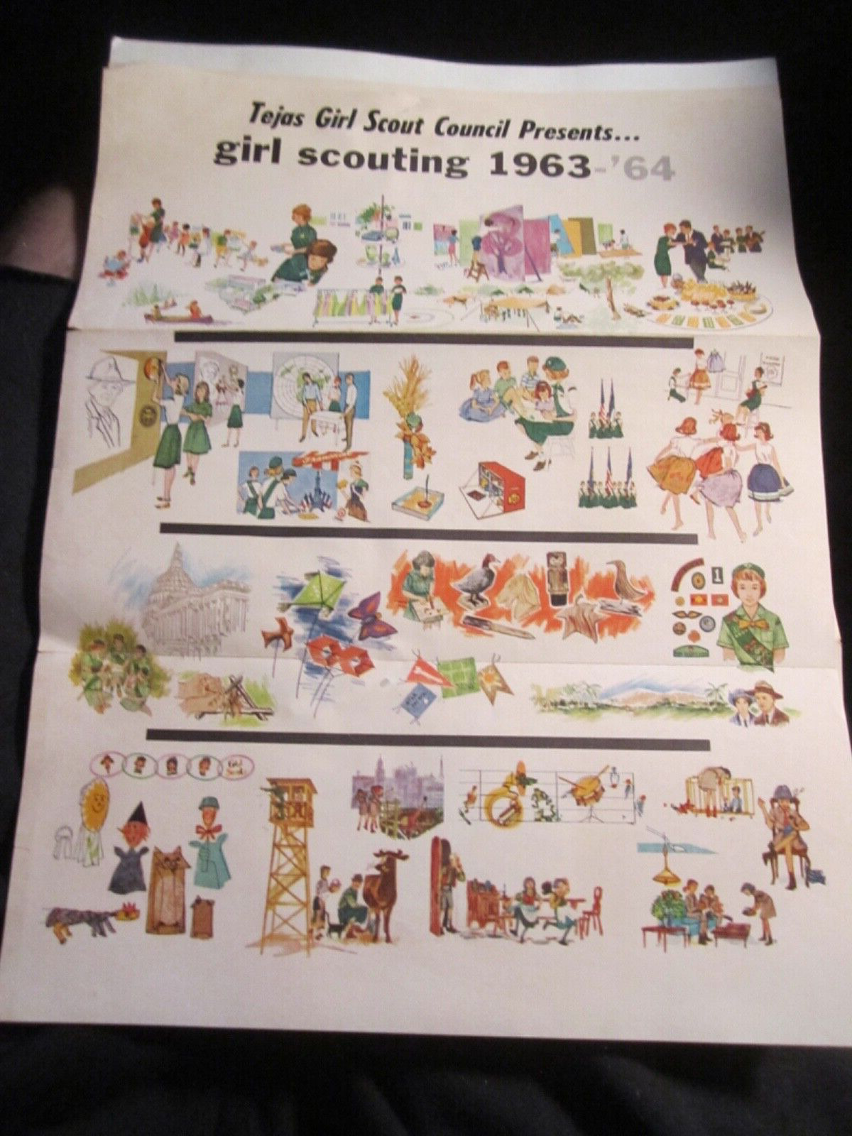 1963 TEJAS GIRL SCOUT COUNCIL ADVERTISING - BBA-52