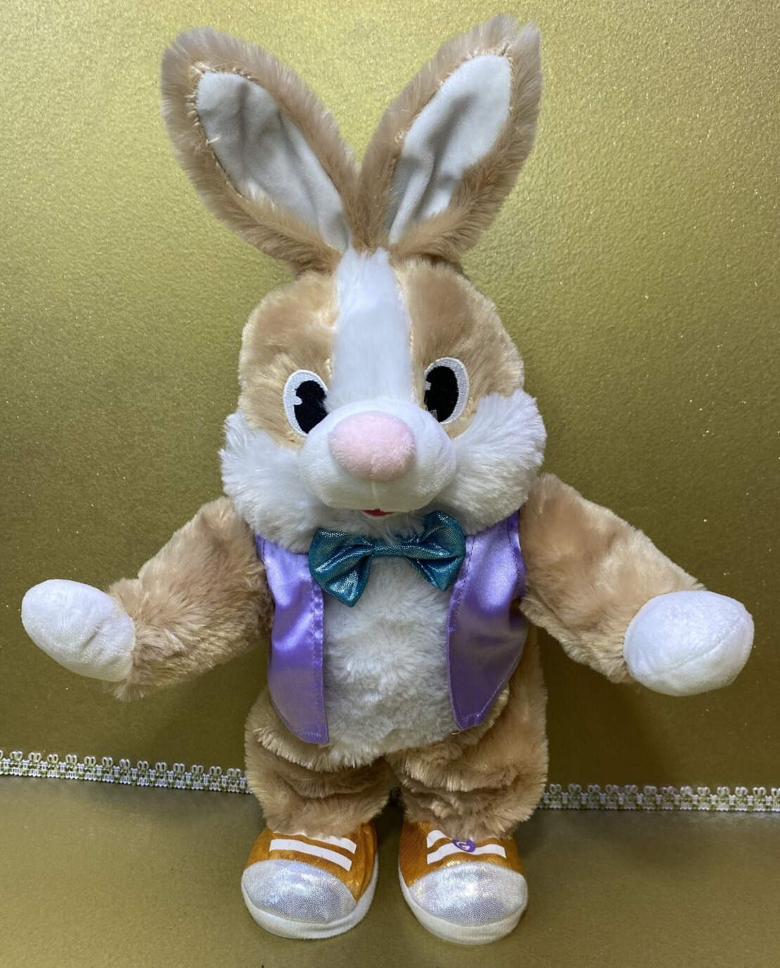 Gemmy Easter Toy Plush Singing Dancing Bunny \