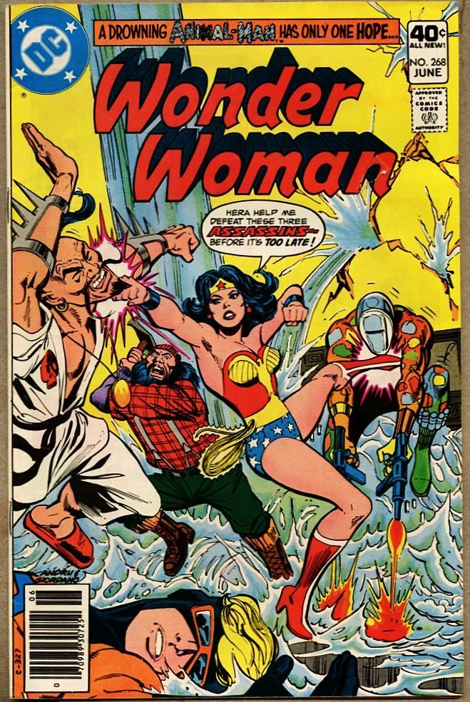 Wonder Woman #268-1980 fn 6.0 Animal Man Ross Andru Wally Wood Gerry Conway  Mak