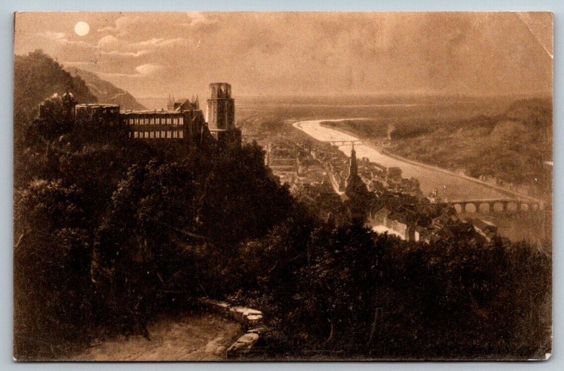 1909  Heidelberg  Germany    Postcard