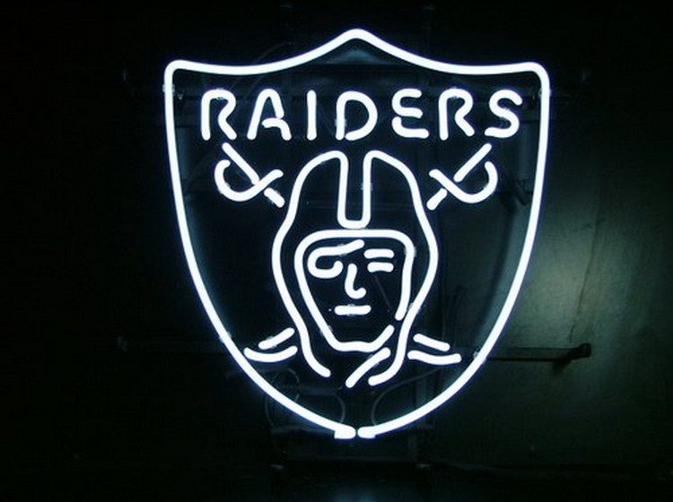 New Oakland Raiders Beer Bar Neon Light Sign 24\