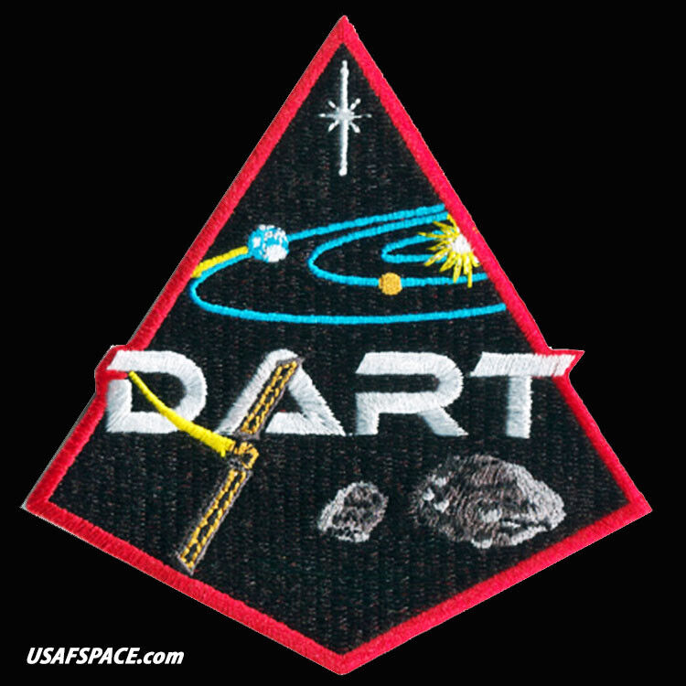 Authentic DART -SPACEX FALCON 9 Launch -AB Emblem- TIM GAGNON NASA Mission PATCH