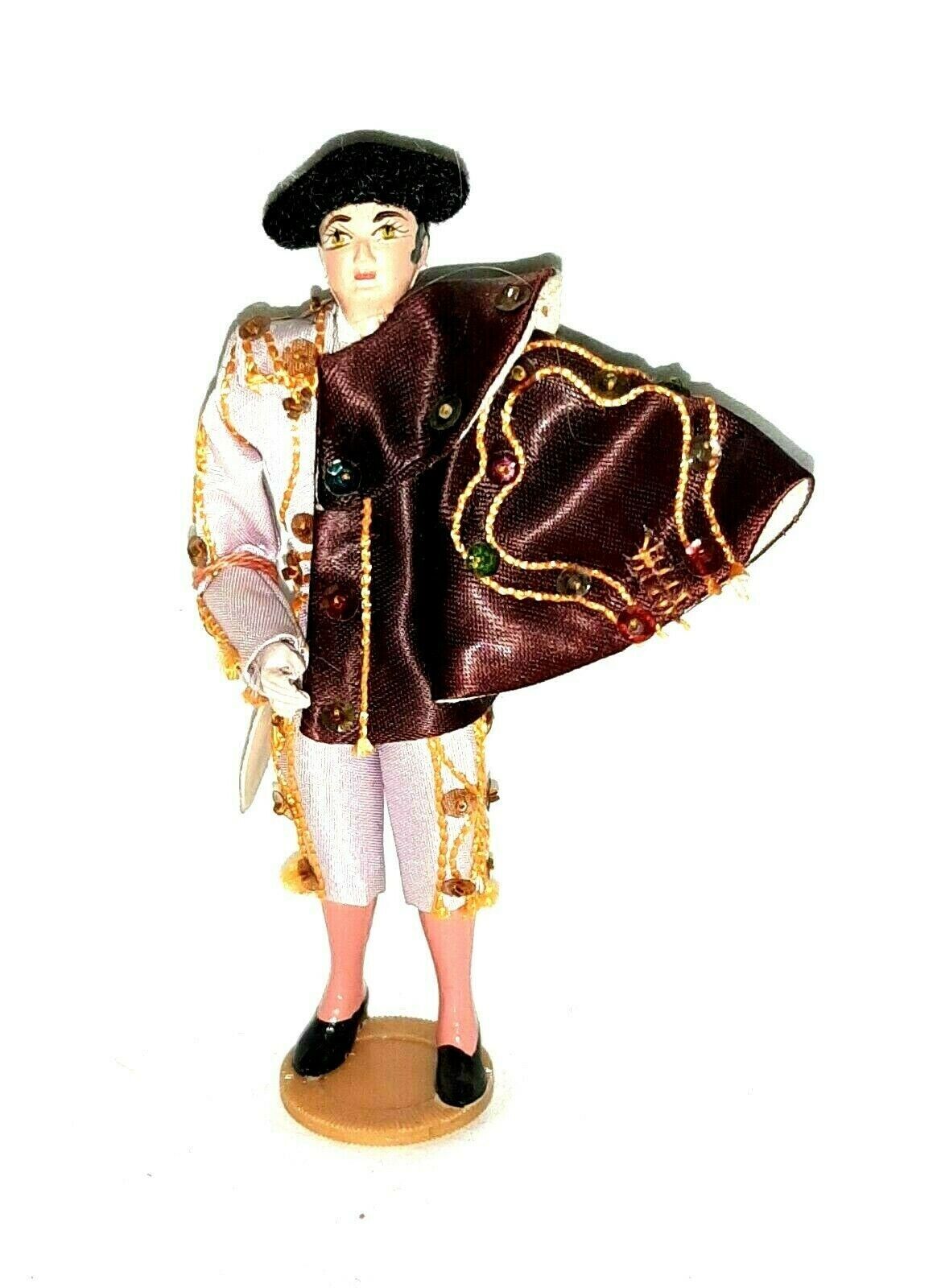 Vintage Munecos Carselle Mexican Spanish Man Doll 6\