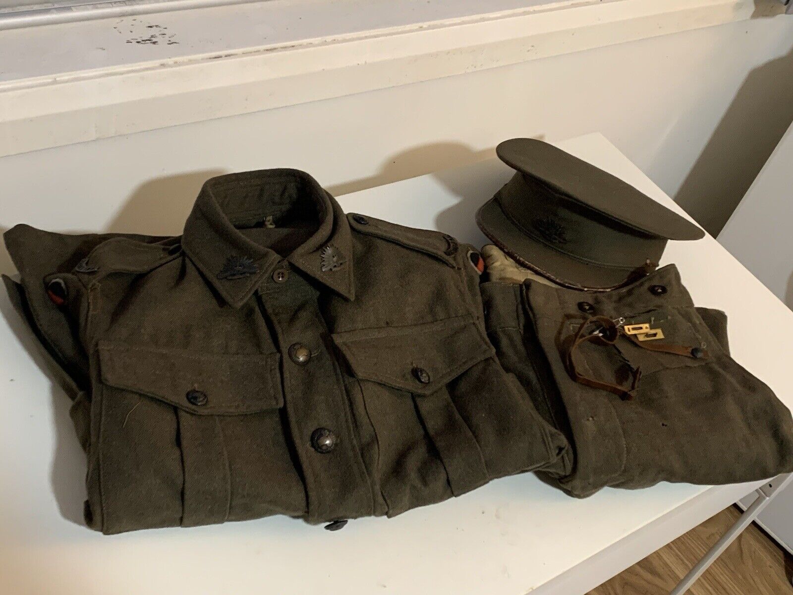 Rare WW2 Royal Australian Electrical and Mechanical Engineers Uniform Set 1942