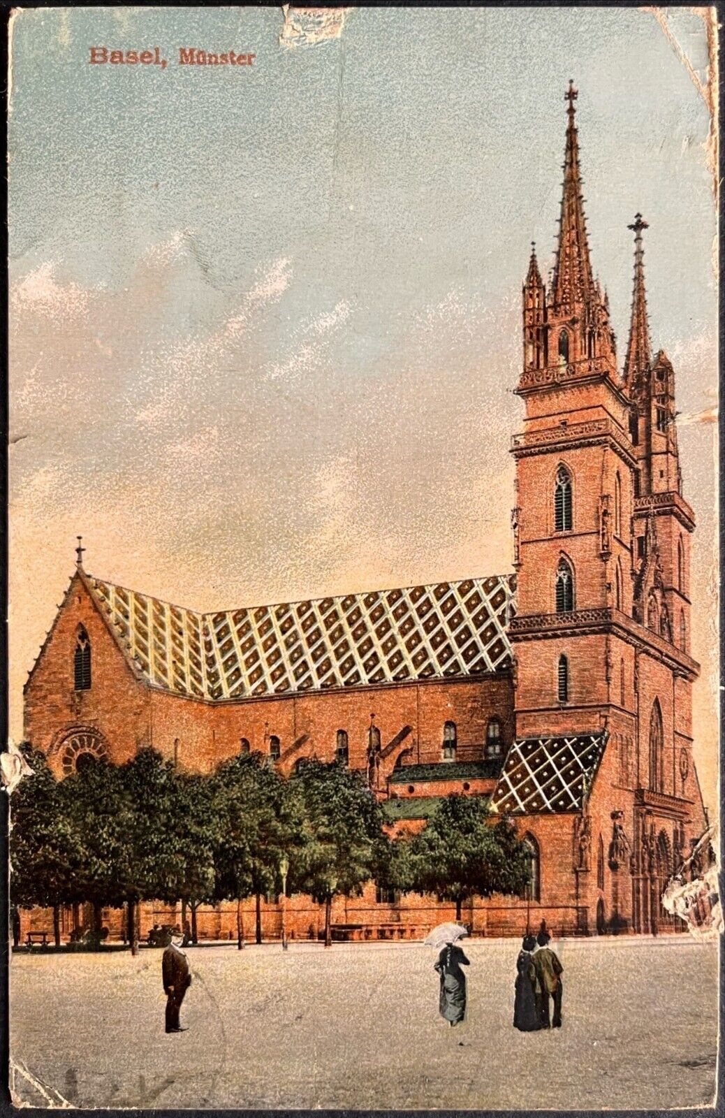 1907 Basel PC Munster Cathedral, Gebruder Metz 29633