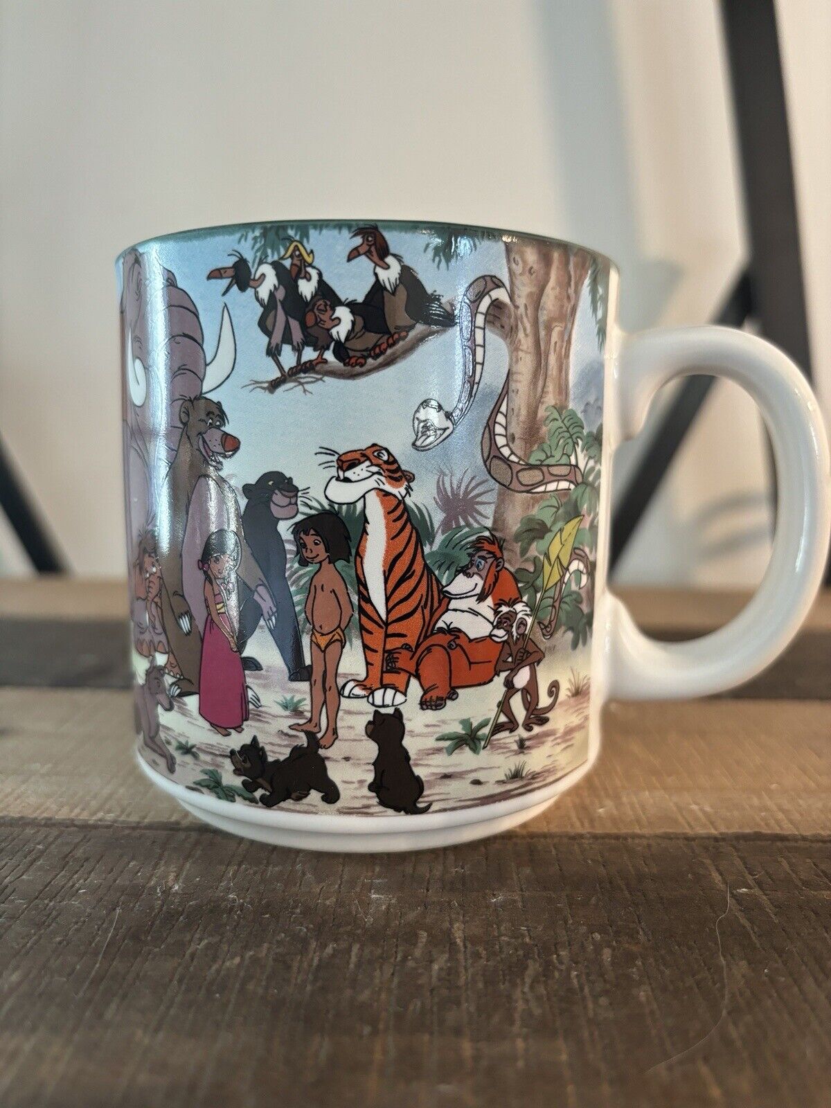 Vintage Walt Disney The Jungle Book Coffee Mug Cup