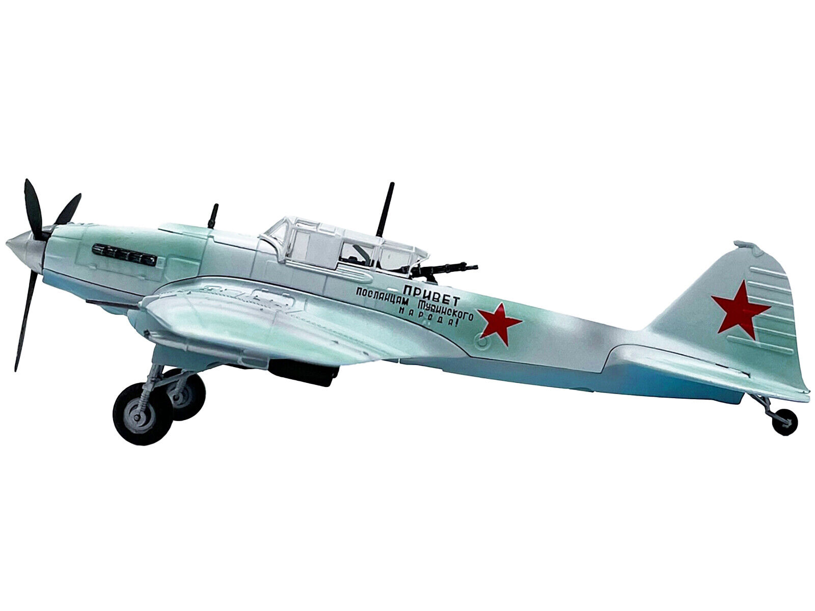 Ilyushin IL-2M3 Sturmovik Aircraft White Camouflage \