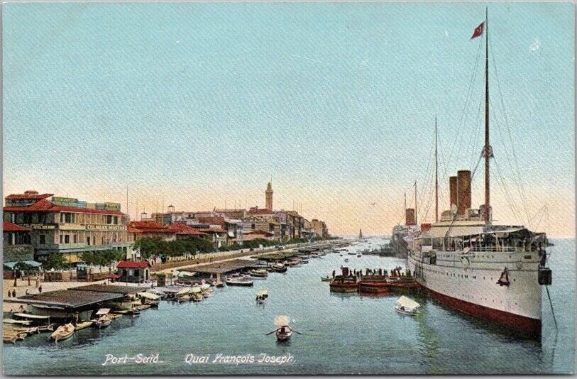 c1910s Port Said, EGYPT Postcard \