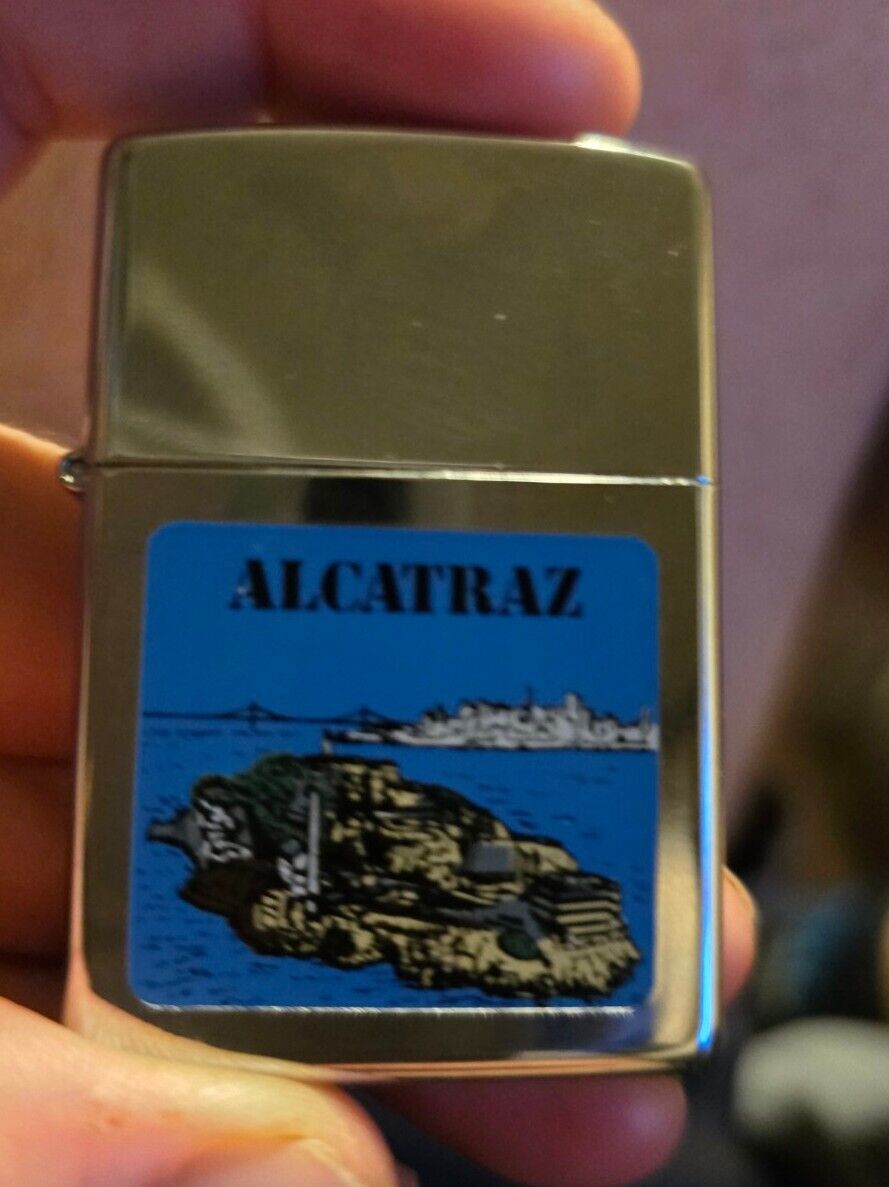 Vintage Destination Alcatraz Island Prison Zippo