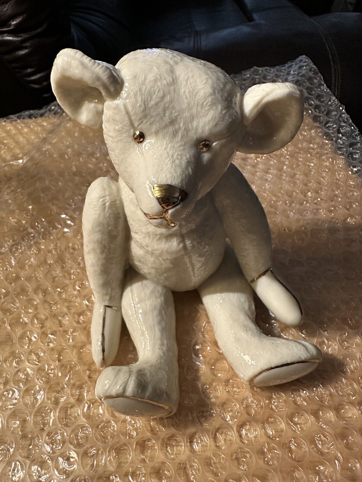 Vintage Lenox Smithsonian Institution Centennial Porcelain Teddy Bear