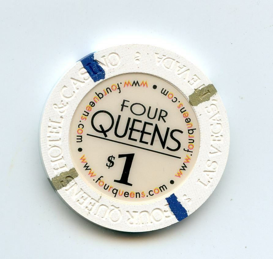 1.00 Chip from the Four Queens Casino Las Vegas Nevada O/B Letters