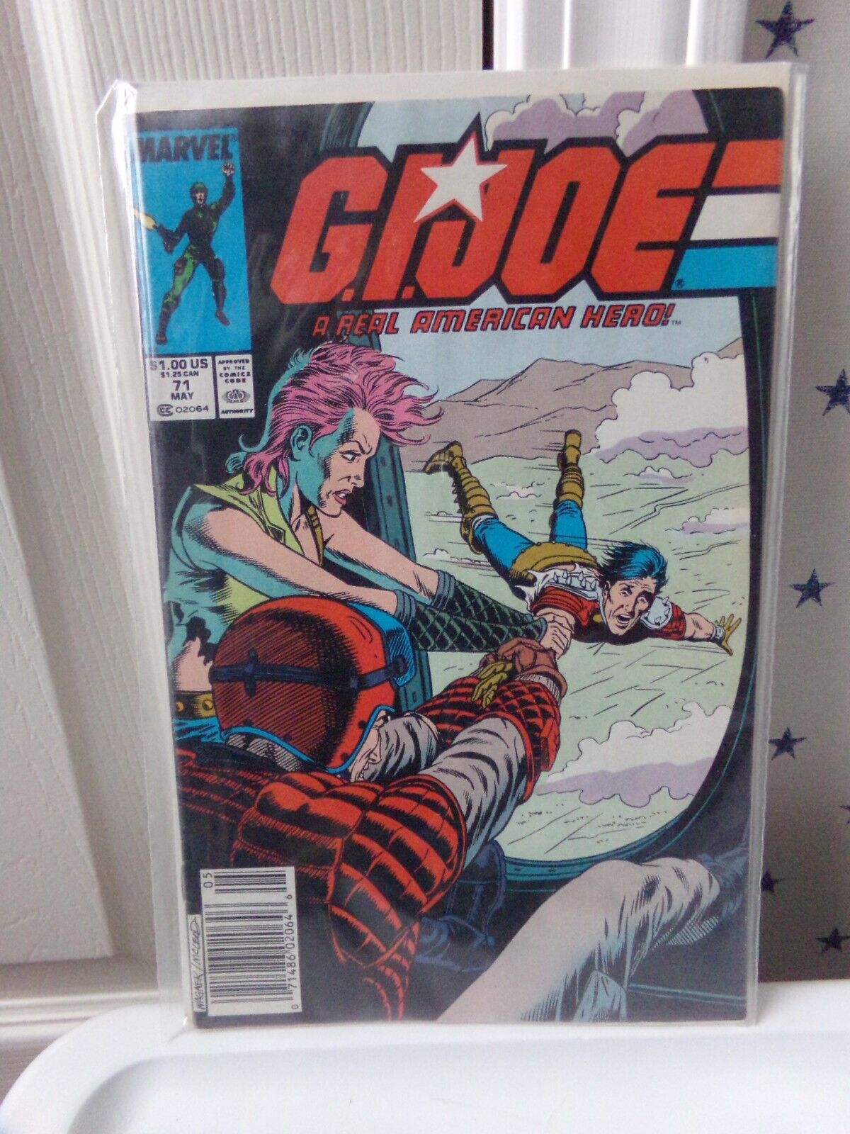 Vtg 1988 GI Joe Comic Book #71 Marvel Marvel From Collection Collector