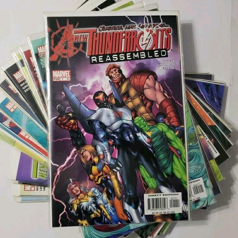 New Thunderbolts (2005) #1-18 (82-99), Complete Eighteen Issue Series, VF-NM