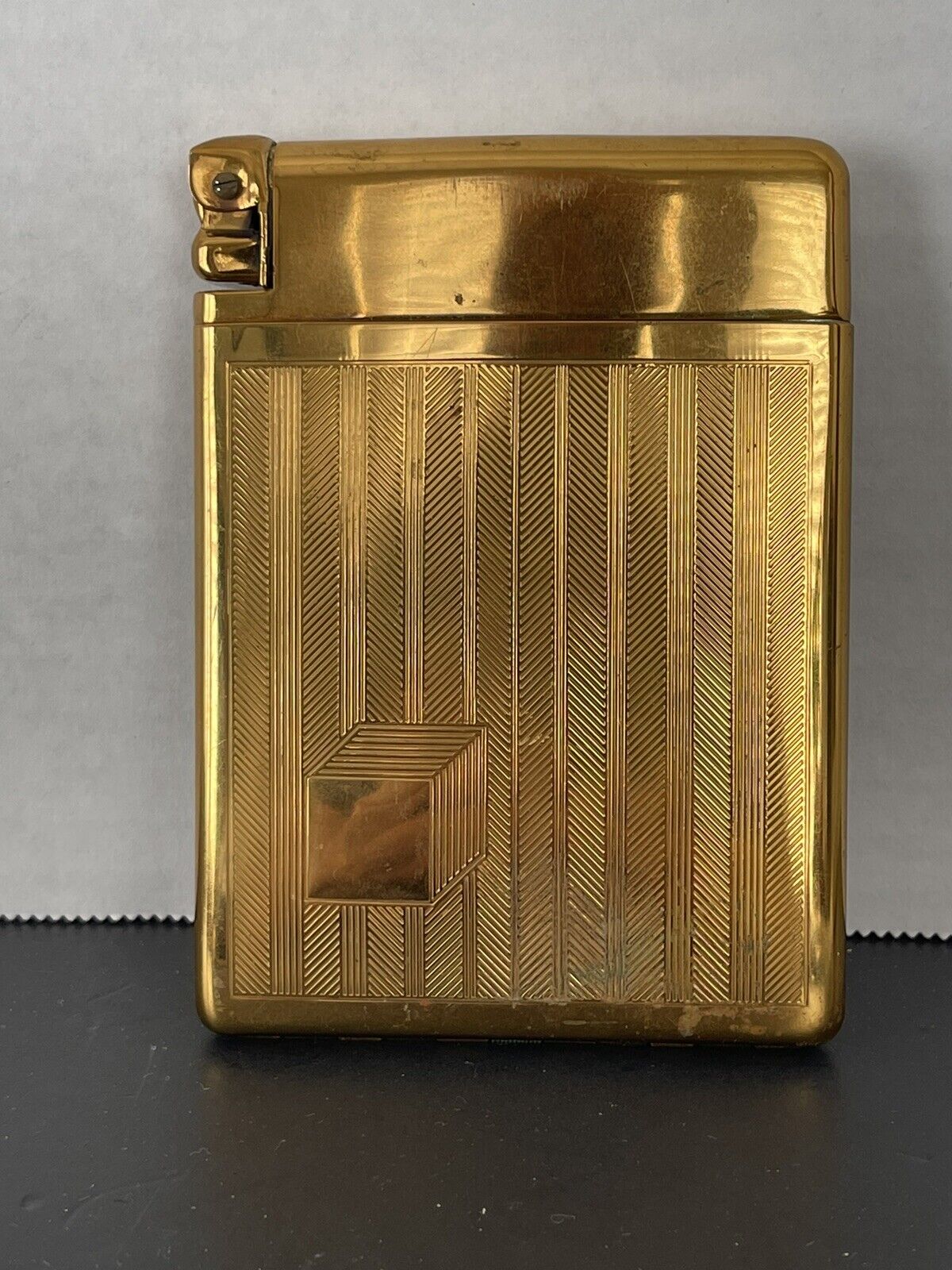Vintage Gold Royal Case-lite Combined Cigarette Case & Lighter