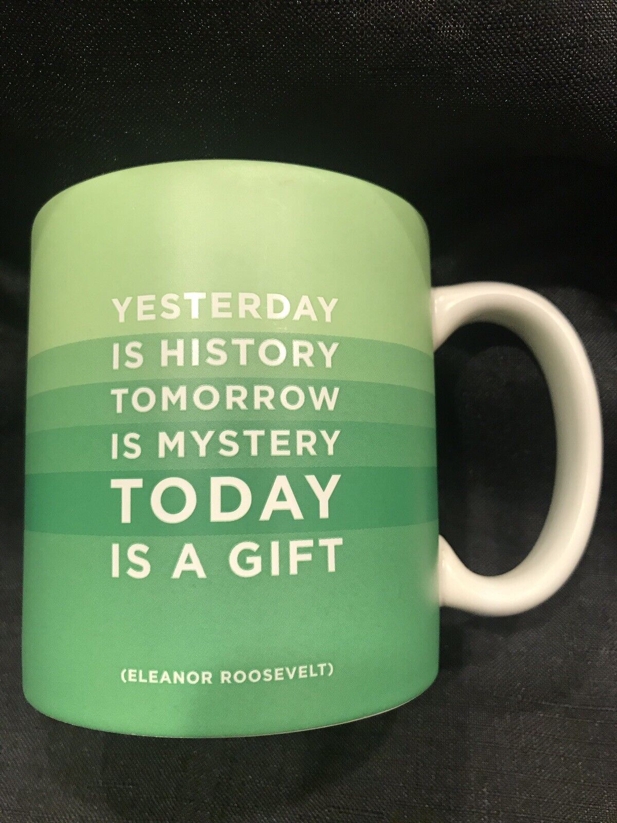Quotable Mugs- 2005 Eleanor Roosevelt “Today Is A Gift” Cup/ Mug