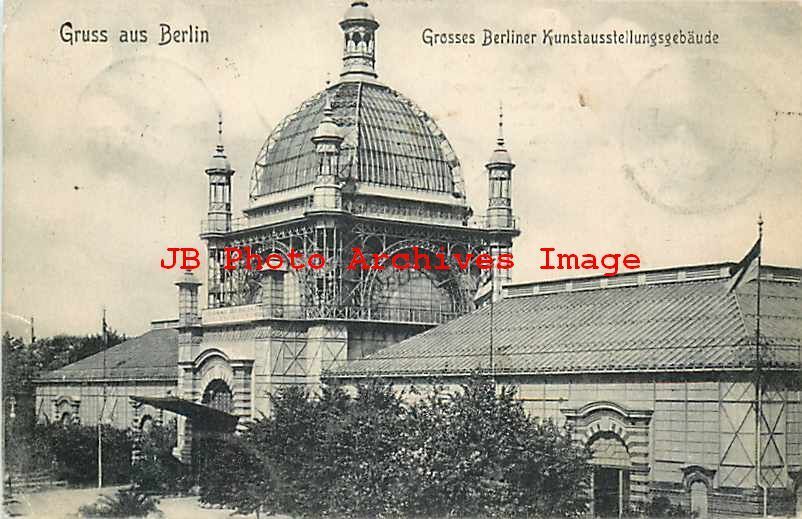 Germany, Berlin, Grosses Berliner Kunstausstellungsgebaude, 1906 PM
