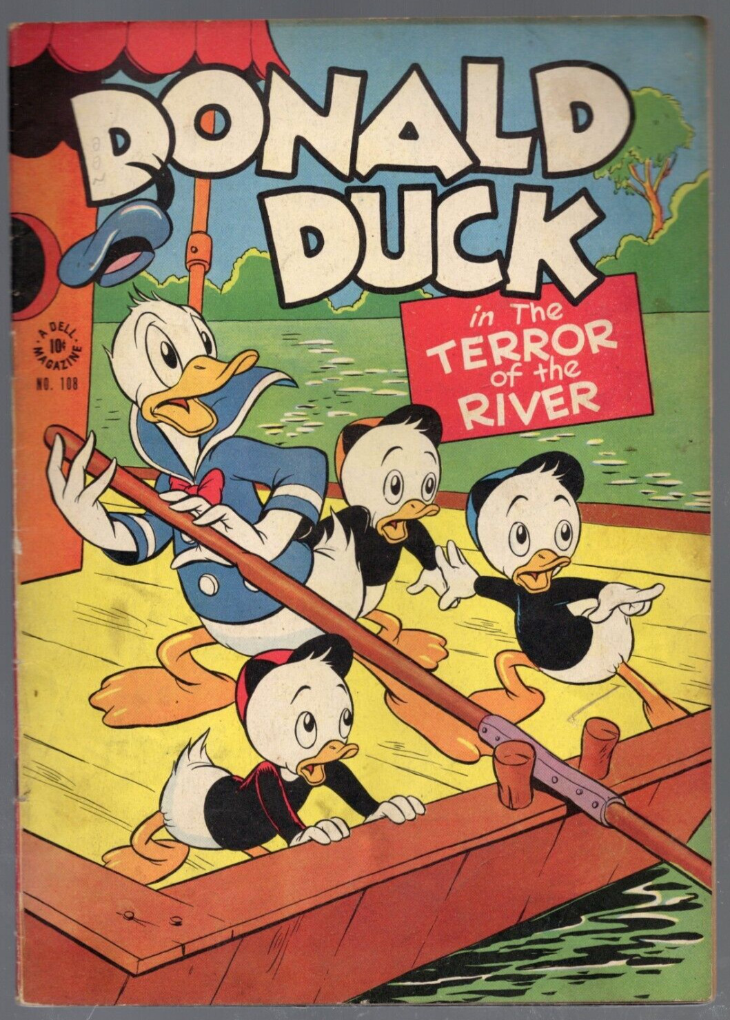 Four Color #108 Dell 1946 Donald Duck VG/FN 5.0