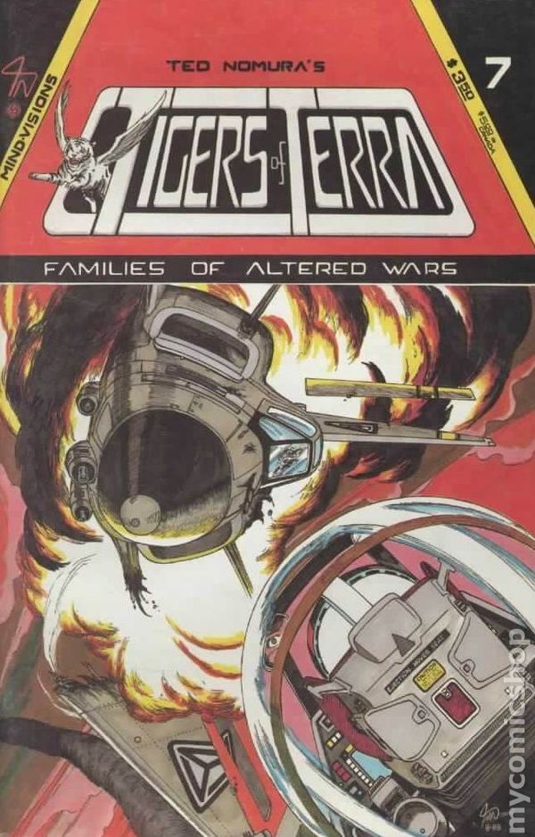 Tigers of Terra Families of Altered Wars #7 VF- 7.5 1989 Stock Image