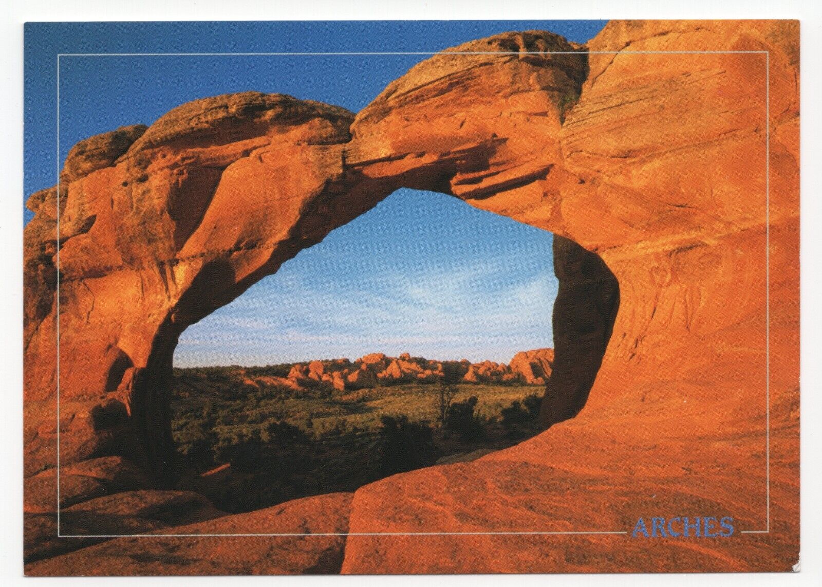 Postcard - Broken Arch #14014, Arches National Park, UT - Unposted