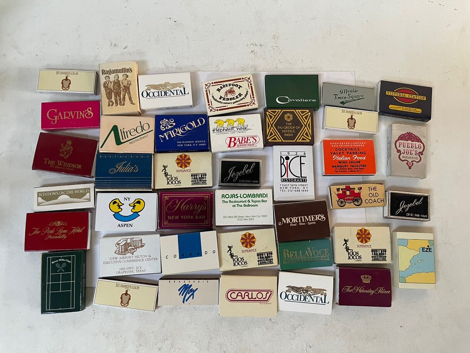 Lot Of 40 Vintage Matchboxes
