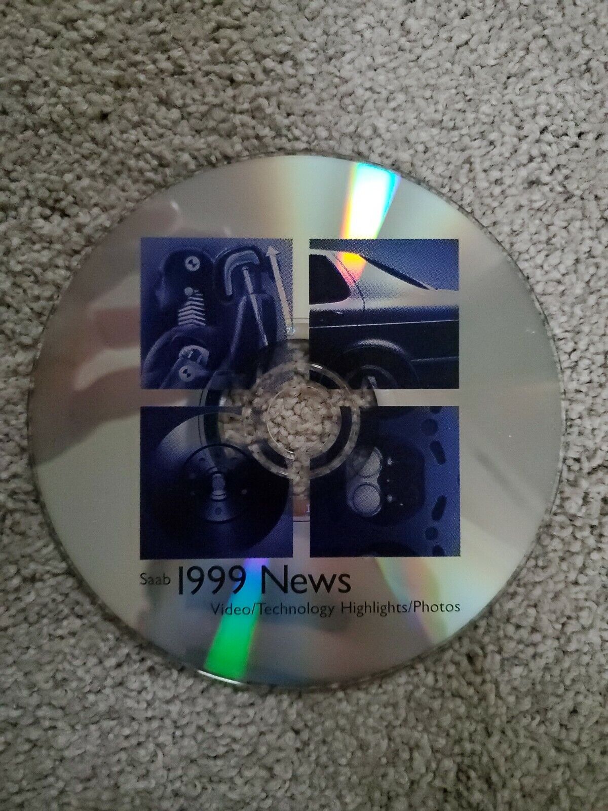 SAAB 1999 News Video/Technology Highlights/Photos DVD/CD