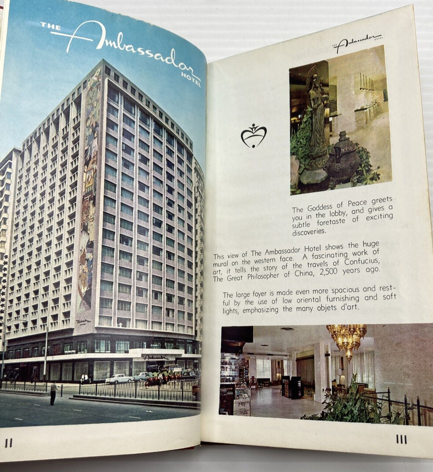 The Ambassador Hotel Hong Kong China Guidebook Vintage Travel Memorabilia